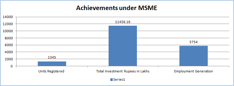 Achievements of MSME